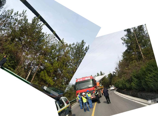 大件運(yùn)輸受阻，負(fù)責(zé)人合力清障